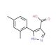 3-(2,4-Dimethylphenyl)-1H-pyrazole-4-carboxylic acid - chemical structure image