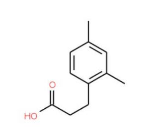 3-(2,4-dimethylphenyl)propanoic acid (CAS 1811-85-4) - chemical structure image