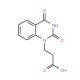3-(2,4-dioxo-3,4-dihydroquinazolin-1(2H)-yl)propanoic acid - chemical structure image