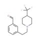 3-{2-[4-(Trifluoromethyl)piperidino]-ethyl}benzenecarbaldehyde - chemical structure image