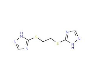 3-{[2-(4H-1,2,4-Triazol-3-ylthio)ethyl]thio}-4H-1,2,4-triazole (CAS 23988-58-1) - chemical structure image