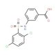 3-(2,5-Dichloro-benzenesulfonylamino)-benzoic acid (CAS 88522-30-9) - chemical structure image