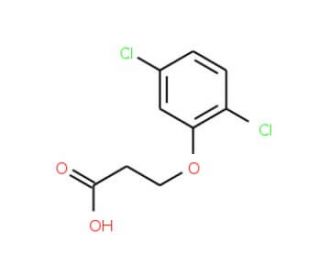 3-(2,5-dichlorophenoxy)propanoic acid - chemical structure image