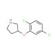 3-(2,5-Dichlorophenoxy)pyrrolidine - chemical structure image