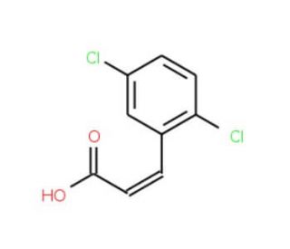 3-(2,5-Dichlorophenyl)acrylic acid (CAS 101869-82-3) - chemical structure image