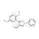 3-(2,5-dimethoxyphenyl)-1-phenyl-1H-pyrazole-4-carbaldehyde - chemical structure image