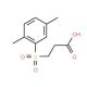 3-(2,5-Dimethyl-benzenesulfonyl)-propionic acid - chemical structure image