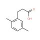 3-(2,5-Dimethylphenyl)propionic acid (CAS 25173-75-5) - chemical structure image