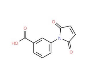 3-(2,5-dioxo-2,5-dihydro-1H-pyrrol-1-yl)benzoic acid (CAS 17057-07-7) - chemical structure image