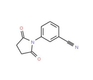 3-(2,5-dioxopyrrolidin-1-yl)benzonitrile - chemical structure image