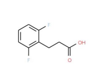 3-(2,6-difluorophenyl)propanoic acid (CAS 167683-63-8) - chemical structure image