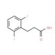 3-(2,6-difluorophenyl)propanoic acid (CAS 167683-63-8) - chemical structure image