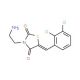 3-(2-Amino-ethyl)-5-(2,3-dichloro-benzylidene)-thiazolidine-2,4-dione - chemical structure image