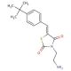 3-(2-Amino-ethyl)-5-(4-tert-butyl-benzylidene)-thiazolidine-2,4-dione - chemical structure image
