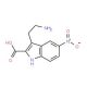 3-(2-Amino-ethyl)-5-nitro-1H-indole-2-carboxylic acid - chemical structure image