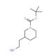 3-(2-Aminoethyl)-1-Boc-piperidine (CAS 259180-77-3) - chemical structure image