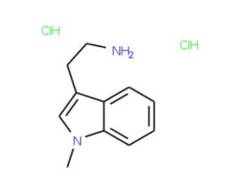 (3-(2-aminoethyl)-1-methylindole) 2HCl (CAS 2826-96-2) - chemical structure image