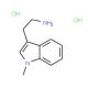 (3-(2-aminoethyl)-1-methylindole) 2HCl (CAS 2826-96-2) - chemical structure image