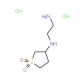 3-(2-Aminoethyl)aminotetrahydrothiophene1,1-dioxide dihydrochloride - chemical structure image