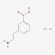 3-(2-aminoethyl)benzoic acid hydrochloride - chemical structure image