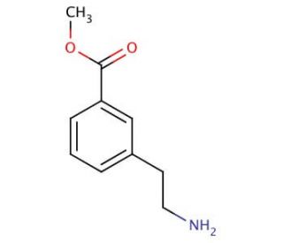 3-(2-Aminoethyl)benzoic Acid Methyl Ester (CAS 179003-00-0) - chemical structure image