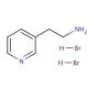 3-(2-Aminoethyl)pyridine dihydrobromide (CAS 307496-23-7) - chemical structure image