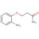 3-(2-aminophenoxy)propanamide - chemical structure image