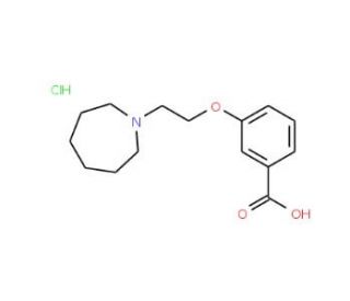 3-(2-Azepan-1-yl-ethoxy)-benzoic acid hydrochloride - chemical structure image
