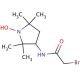 3-(2-Bromoacetamido)-2,2,5,5-tetramethyl-1-pyrrolidinyloxy, Free Radical (CAS 17932-40-0) - chemical structure image