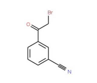 3-(2-Bromoacetyl)benzonitrile (CAS 50916-55-7) - chemical structure image