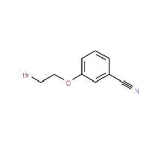 3-(2-bromoethoxy)benzonitrile - chemical structure image