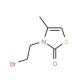 3-(2-bromoethyl)-4-methyl-1,3-thiazol-2(3H)-one - chemical structure image