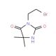 3-(2-bromoethyl)-5,5-dimethylimidazolidine-2,4-dione - chemical structure image