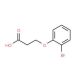 3-(2-bromophenoxy)propanoic acid (CAS 165538-35-2) - chemical structure image