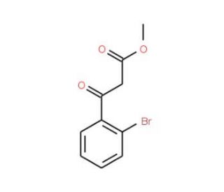 3-(2-Bromophenyl)-3-oxo-propionic acid methyl ester (CAS 294881-08-6) - chemical structure image