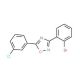 3-(2-Bromophenyl)-5-(3-chlorophenyl)-1,2,4-oxadiazole (CAS 1033201-83-0) - chemical structure image