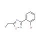3-(2-Bromophenyl)-5-ethyl-1,2,4-oxadiazole (CAS 1072944-70-7) - chemical structure image