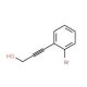 3-(2-Bromophenyl)prop-2-yn-1-ol (CAS 116509-98-9) - chemical structure image