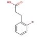 3-(2-Bromophenyl)propionic acid (CAS 15115-58-9) - chemical structure image