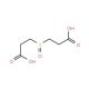 3-(2-Carboxy-ethanesulfinyl)-propionic acid - chemical structure image