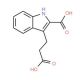 3-(2-Carboxyethyl)-1H-indole-2-carboxylic acid - chemical structure image