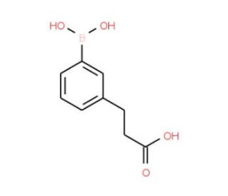3-(2-Carboxyethyl)phenylboronic acid (CAS 693803-17-7) - chemical structure image