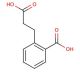 3-(2-Carboxyphenyl)propionic acid (CAS 776-79-4) - chemical structure image
