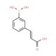 3-(2-Carboxyvinyl)benzeneboronic acid (CAS 216144-91-1) - chemical structure image