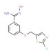3-[(2-Chloro-1,3-thiazol-5-yl)methoxy]-N′-hydroxybenzenecarboximidamide - chemical structure image