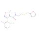 3-(2-Chloro-6-fluorophenyl)-N-(2-{[(fur-2-yl)methyl]sulphanyl}ethyl)-5-methylisoxazole-4-carboxamide (CAS 680211-94-3) - chem
