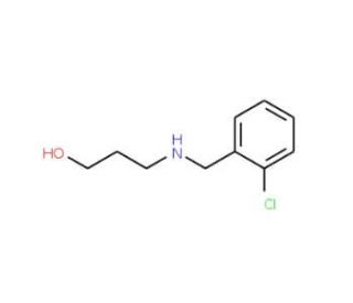 3-(2-Chloro-benzylamino)-propan-1-ol (CAS 69739-55-5) - chemical structure image