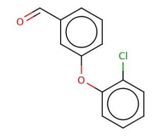 3-(2-Chloro-phenoxy)-benzaldehyde - chemical structure image