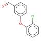 3-(2-Chloro-phenoxy)-benzaldehyde - chemical structure image