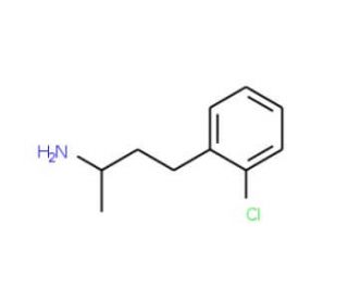 3-(2-Chloro-phenyl)-1-methyl-propylamine - chemical structure image